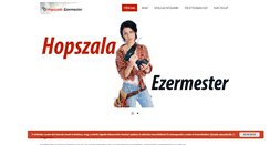 Desktop Screenshot of hopszala.hu